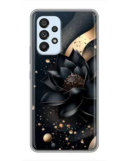 Чехол для Samsung Galaxy A33 (5G) с картинкой «Черный лотос»