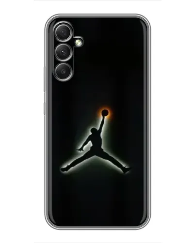 Чехол для Samsung Galaxy A34 с картинкой «Jordan Gradient Logo»
