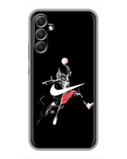 Чехол для Samsung Galaxy A34 с картинкой «Jordan Jumpman»