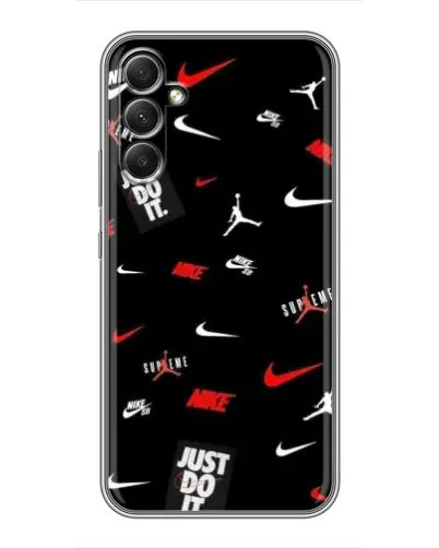 Чехол для Samsung Galaxy A34 с картинкой «Nike Mix Pattern»