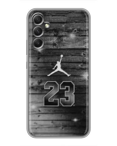 Чехол для Samsung Galaxy A34 с картинкой «Jordan Carbon 23»