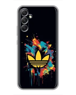 Чехол для Samsung Galaxy A34 с картинкой «Adidas Splash»