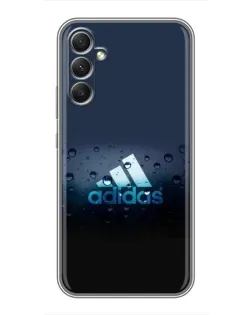 Чехол для Samsung Galaxy A34 с картинкой «Adidas Water Drops»