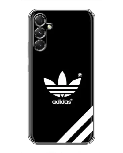 Чехол для Samsung Galaxy A34 с картинкой «Adidas с диагональными полосами» Чехол для Samsung Galaxy A34 с картинкой «Adidas с диагональными полосами»