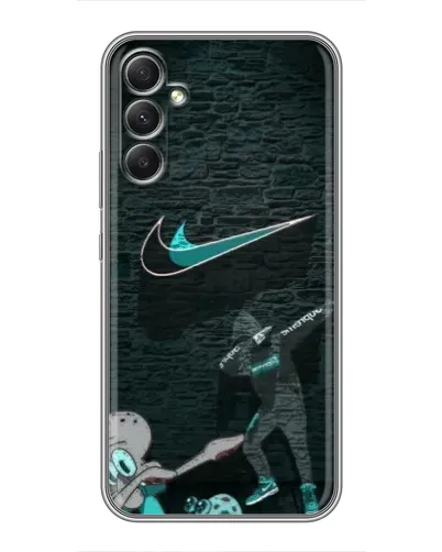 Чехол для Samsung Galaxy A34 с картинкой «Спортивный арт Nike»