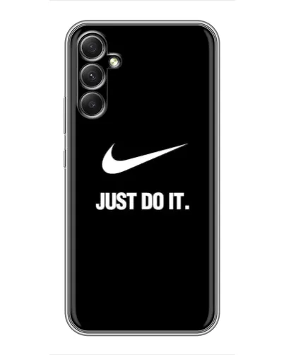Чехол для Samsung Galaxy A34 с картинкой «Классический принт Nike»