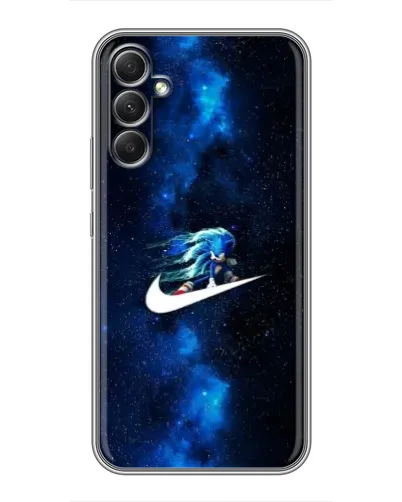 Чехол для Samsung Galaxy A34 с картинкой «Звездный путь Nike»