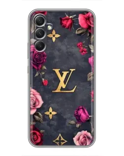 Чехол для Samsung Galaxy A34 с картинкой «Цветочный Louis Vuitton»