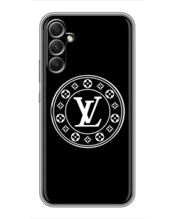 Чехол для Samsung Galaxy A34 с картинкой «LV — печать стиля»