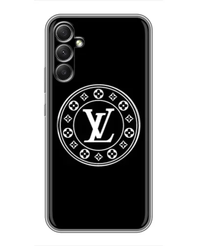 Чехол для Samsung Galaxy A34 с картинкой «LV — печать стиля»