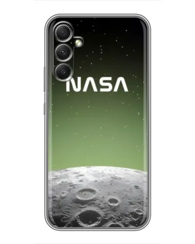 Чехол для Samsung Galaxy A34 с картинкой «NASA — лунный градиент» Чехол для Samsung Galaxy A34 с картинкой «NASA — лунный градиент»