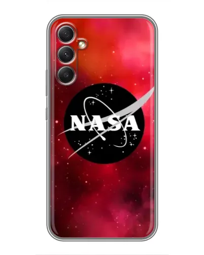 Чехол для Samsung Galaxy A34 с картинкой «NASA — красная туманность» Чехол для Samsung Galaxy A34 с картинкой «NASA — красная туманность»