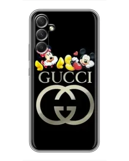 Чохол для Samsung Galaxy A34 з картинкою «Gucci — герої Disney»