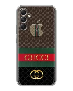 Чохол для Samsung Galaxy A34 з картинкою «Gucci — брендований десерт»