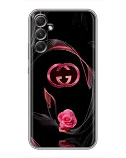 Чохол для Samsung Galaxy A34 з картинкою «Gucci — неонова троянда»