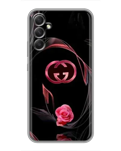 Чохол для Samsung Galaxy A34 з картинкою «Gucci — неонова троянда»