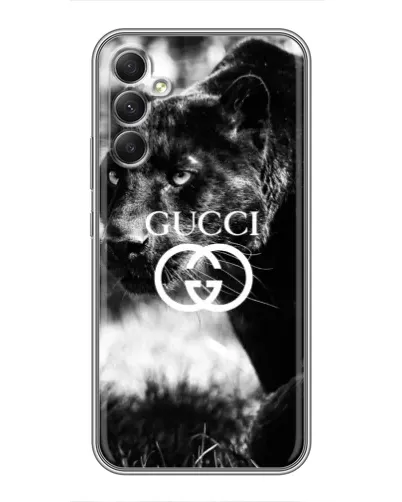 Чехол для Samsung Galaxy A34 с картинкой «Gucci — дикая природа» Чехол для Samsung Galaxy A34 с картинкой «Gucci — дикая природа»