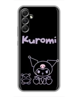 Чехол для Samsung Galaxy A34 с картинкой «Kuromi — черный минимализм» Чехол для Samsung Galaxy A34 с картинкой «Kuromi — черный минимализм»