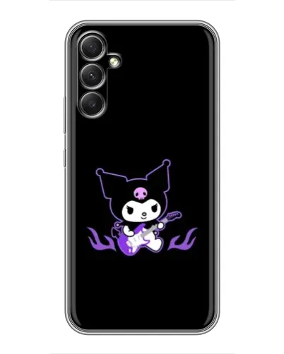 Чехол для Samsung Galaxy A34 с картинкой «Электрическая Kuromi»