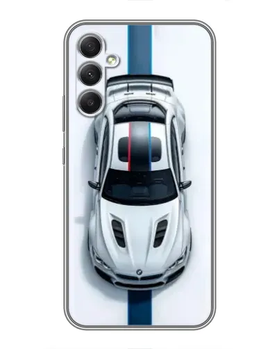 Чехол для Samsung Galaxy A34 с картинкой «Вид сверху — BMW M» Чехол для Samsung Galaxy A34 с картинкой «Вид сверху — BMW M»