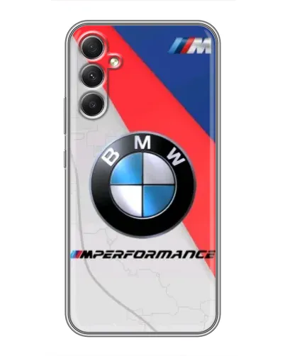 Чехол для Samsung Galaxy A34 с картинкой «BMW Performance стиль» Чехол для Samsung Galaxy A34 с картинкой «BMW Performance стиль»