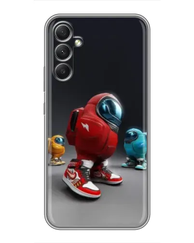 Чехол для Samsung Galaxy A34 с картинкой «Among Us — 3D стиль»