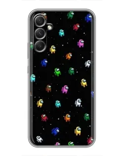 Чохол для Samsung Galaxy A34 з картинкою «Екіпаж Among Us»