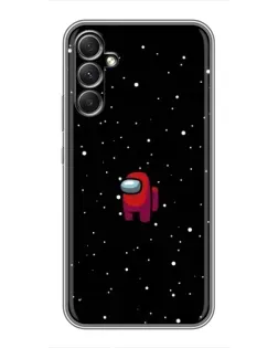 Чехол для Samsung Galaxy A34 с картинкой «Красный Among Us» Чехол для Samsung Galaxy A34 с картинкой «Красный Among Us»
