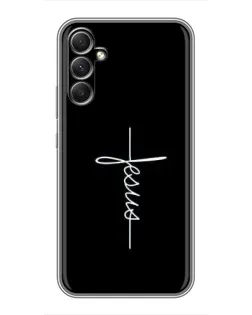 Чехол для Samsung Galaxy A34 с картинкой «Тонкая линия веры»