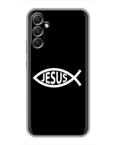 Чехол для Samsung Galaxy A34 с картинкой «Классический Jesus»