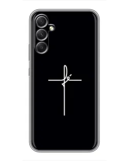 Чехол для Samsung Galaxy A34 с картинкой «Тонкий крест» Чехол для Samsung Galaxy A34 с картинкой «Тонкий крест»