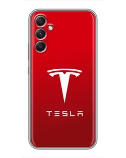 Чохол для Samsung Galaxy A34 з картинкою «Tesla Red Classic» Чохол для Samsung Galaxy A34 з картинкою «Tesla Red Classic»