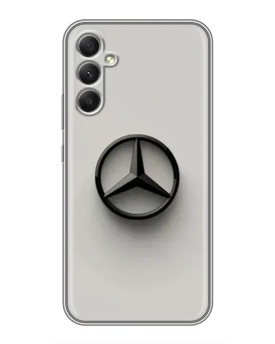 Чехол для Samsung Galaxy A34 с картинкой «Mercedes Maybach стиль»