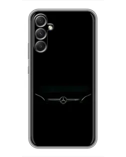 Чехол для Samsung Galaxy A34 с картинкой «Mercedes Stealth Look»
