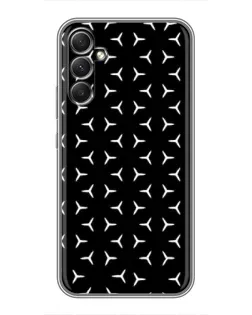 Чехол для Samsung Galaxy A34 с картинкой «Mercedes паттерн звезд» Чехол для Samsung Galaxy A34 с картинкой «Mercedes паттерн звезд»