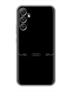 Чохол для Samsung Galaxy A34 з картинкою «Audi — світловий підпис» Чохол для Samsung Galaxy A34 з картинкою «Audi — світловий підпис»