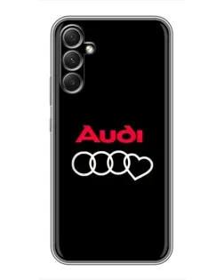 Чохол для Samsung Galaxy A34 з картинкою «Логотип Audi Heart» Чохол для Samsung Galaxy A34 з картинкою «Логотип Audi Heart»