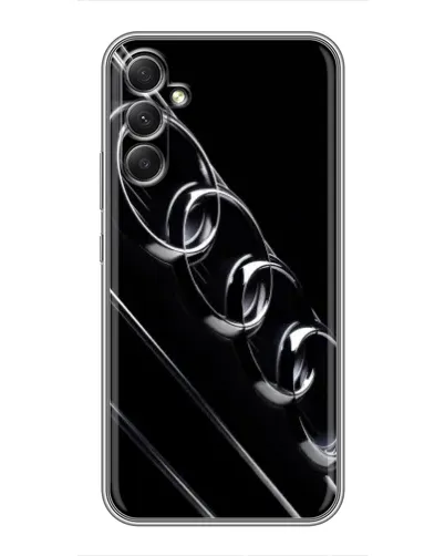 Чехол для Samsung Galaxy A34 с картинкой «Audi — абстрактные кольца»
