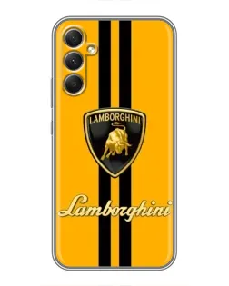 Чехол для Samsung Galaxy A34 с картинкой «Lamborghini Stripe желтый» Чехол для Samsung Galaxy A34 с картинкой «Lamborghini Stripe желтый»
