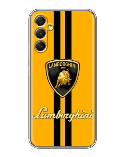 Чехол для Samsung Galaxy A34 с картинкой «Lamborghini Stripe желтый» Чехол для Samsung Galaxy A34 с картинкой «Lamborghini Stripe желтый»