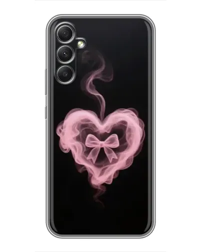 Чехол для Samsung Galaxy A34 с картинкой «Дымчатое сердце»
