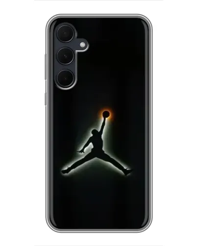 Чехол для Samsung Galaxy A35 (5G) с картинкой «Jordan Gradient Logo»