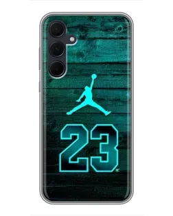 Чохол для Samsung Galaxy A35 (5G) з картинкою «Jordan Cyan 23»