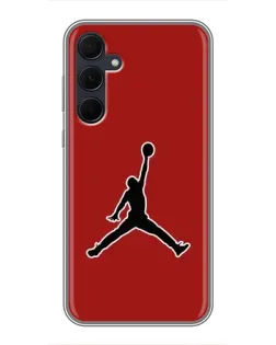 Чохол для Samsung Galaxy A35 (5G) з картинкою «Jordan Red Back»