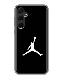 Чохол для Samsung Galaxy A35 (5G) з картинкою «Jordan Silhouette»