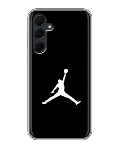 Чехол для Samsung Galaxy A35 (5G) с картинкой «Jordan Silhouette»