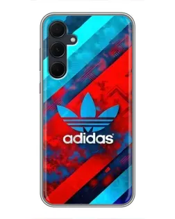 Чехол для Samsung Galaxy A35 (5G) с картинкой «Абстракция Adidas»
