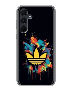 Чехол для Samsung Galaxy A35 (5G) с картинкой «Adidas Splash»