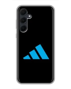 Чехол для Samsung Galaxy A35 (5G) с картинкой «Adidas Cyan Logo»
