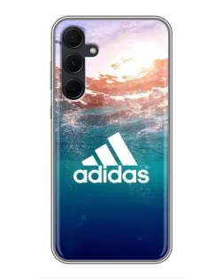 Чехол для Samsung Galaxy A35 (5G) с картинкой «Океанская глубина адидас»